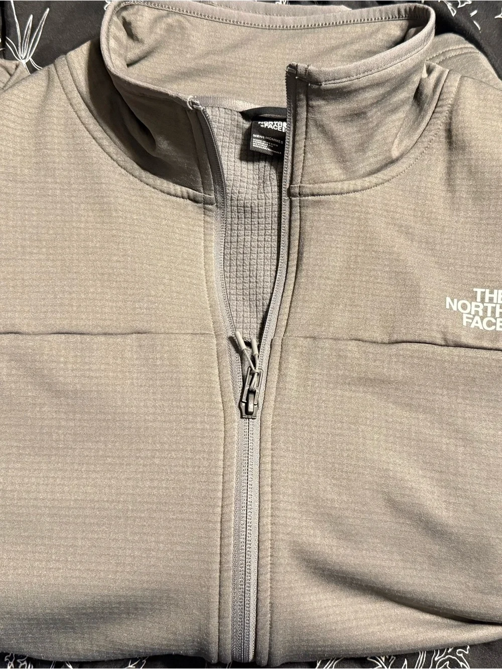 The North Face Men's Gray Full-Zip Jacket